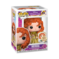 FUNKO POP! DISNEY ULTIMATE PRINCESS MERIDA with PIN #324 *PREORDER*