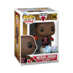 Funko Pop! Basketball: Chicago Bulls - Michael Jordan (Black Jersey Special Edition) #126