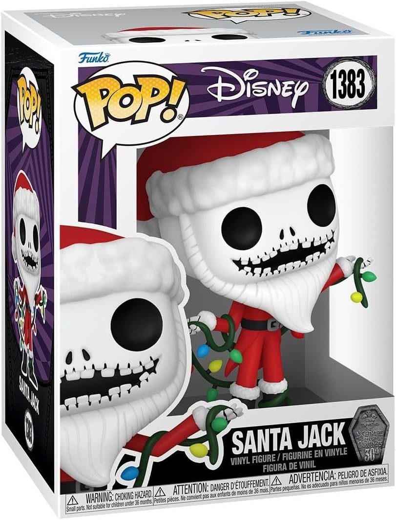 Funko Pop! Disney: The Nightmare Before Christmas - Santa Jack (Skellington) #1383
