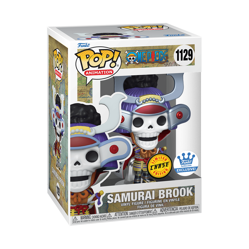 Funko Pop! Animation: One Piece - Samurai Brook (Metallic Chase Funko Exclusive) #1129