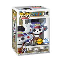 Funko Pop! Animation: One Piece - Samurai Brook (Metallic Chase Funko Exclusive) #1129