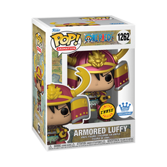 Funko Pop! Animation: One Piece - Armored Luffy (Metallic Chase Funko Exclusive) #1262