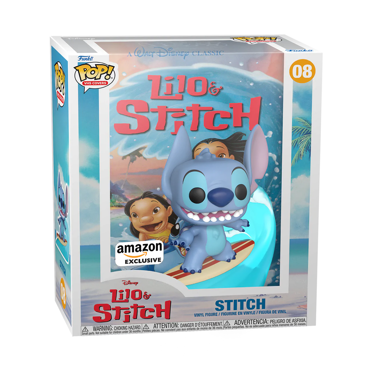 FUNKO POP! DISNEY VHS COVERS - LILO & STITCH *AMAZON EXCLUSIVE* #08