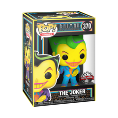Funko Pop! DC Heroes: Batman The Animated Series - Joker (Black Light Special Edition) #370