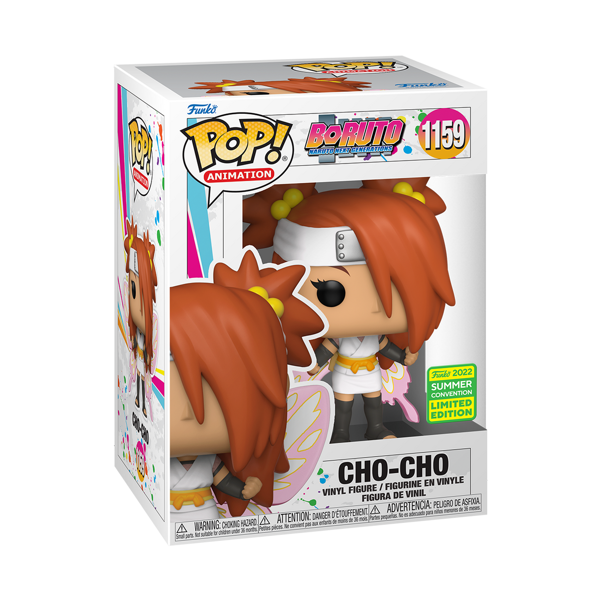 Funko Pop! ANIME BORUTO CHO CHO BUTTERY #1159 [2022 SDCC SUMMER SHARED CONVENTION]