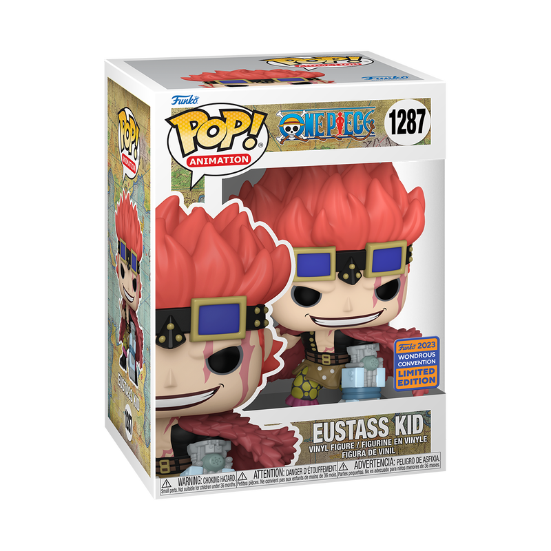 FUNKO POP! ANIME ONE PIECE EUSTASS KID #1287 [2023 WONDROUS CON EXCLUSIVE]