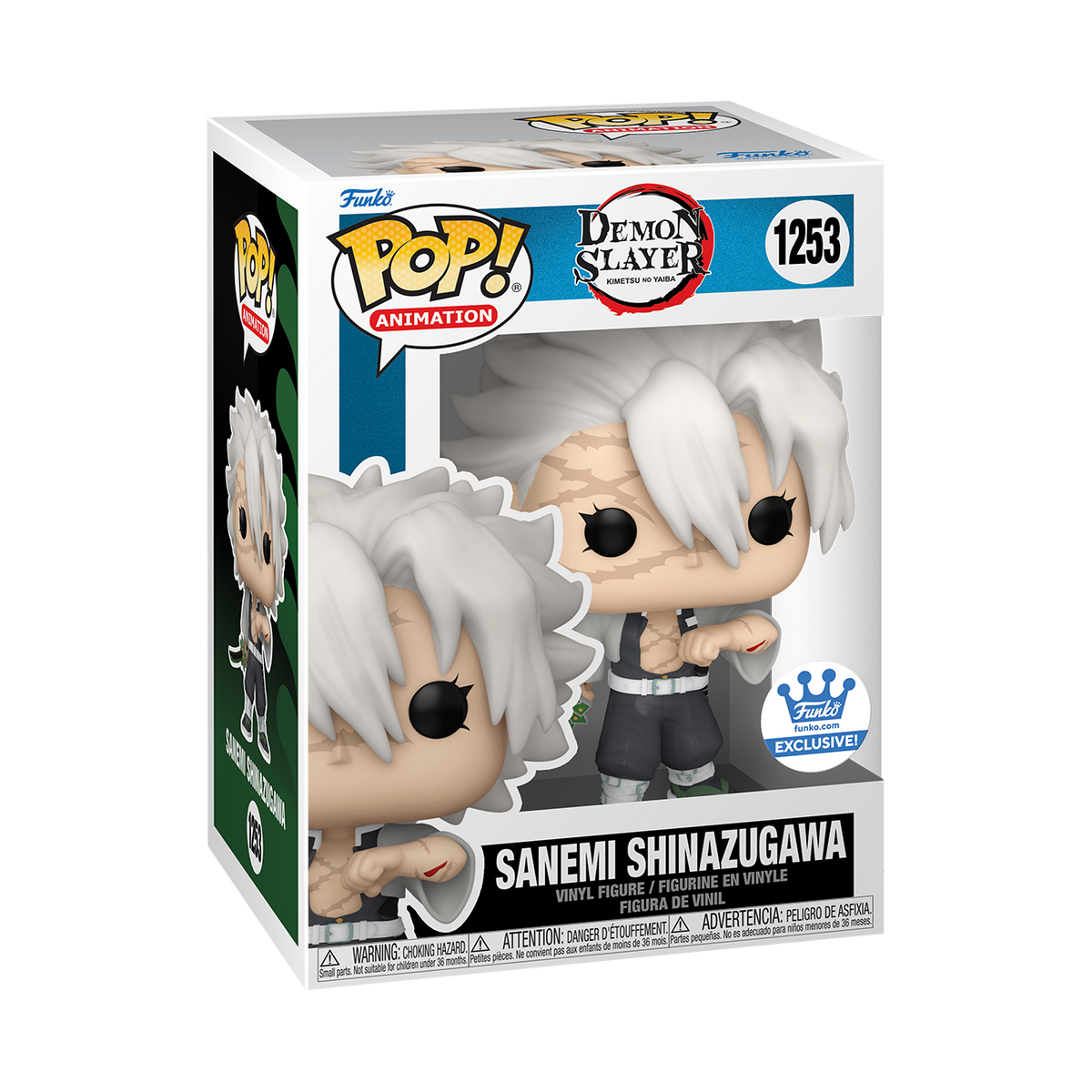 Funko Pop! Anime: Demon Slayer - Sanemi Shinazugawa #1253 [Funko Shop Exclusive]