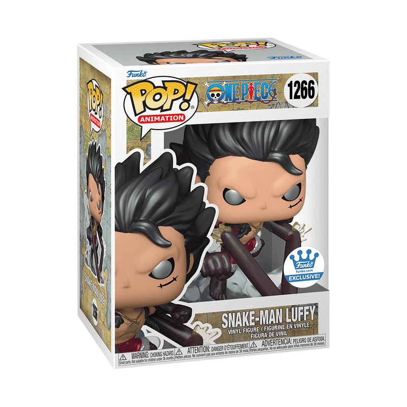 Funko Pop! Animation: One Piece - Snake-Man Luffy (Metallic Funko Exclusive) #1266