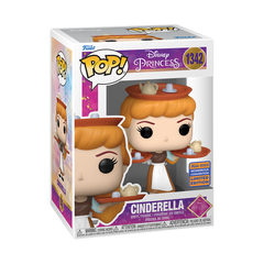 FUNKO POP! DISNEY PRINCESS CINDERELLA with TRAYS #1342 [2023 WONDROUS CON EXCLUSIVE] *PREORDER*