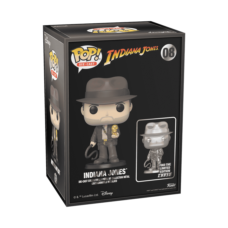 Funko Pop! Die-Cast: Movies - Indiana Jones (Funko Exclusive) #08