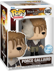 Funko Pop! Animation: Attack on Titan - Porco Galliard (Special Edition) #1402
