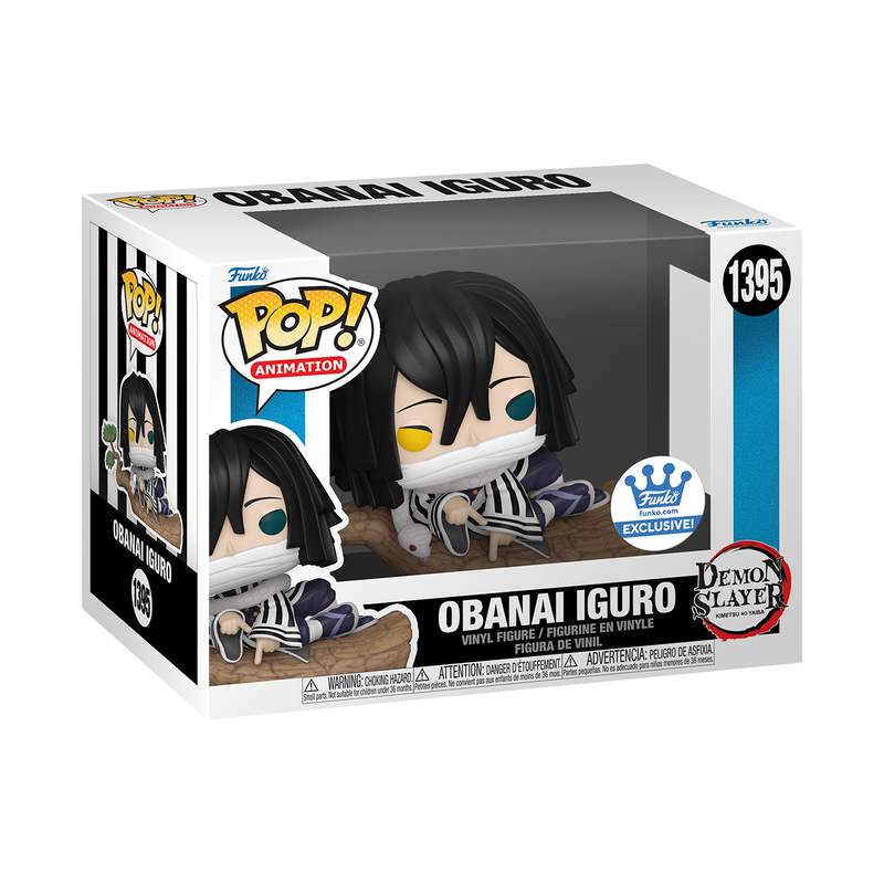Funko Pop! Anime: Demon Slayer - Obanai Iguro #1395 [Funko Shop Exclusive]