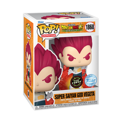 Funko Pop! Animation: Dragon Ball Super Broly - Super Saiyan God Vegeta (Glow in the Dark Chase Special Edition) #1868