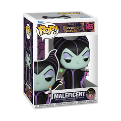 Funko Pop! Disney Sleeping Beauty MALEFICENT ON BRIDGE #1453 - AURORA WITH OWL #1454 - MALEFICENT WITH CANDLE #1455 - MERRYWEATHER #1456 - PRINCE PHILIP #1457- OWL AS PRINCE #1458