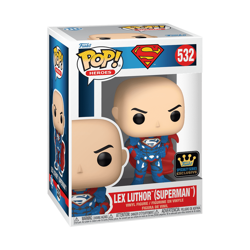 Funko Pop! Heroes: DC Comics - Lex Luthor as Superman (Special Edition) #532