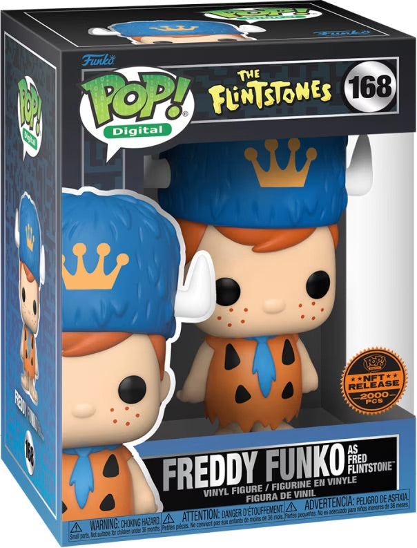 Funko Pop! Digital: The Flintstones - Freddy Funko as Fred Flintstone (Royalty LE 2000 PCS) #168