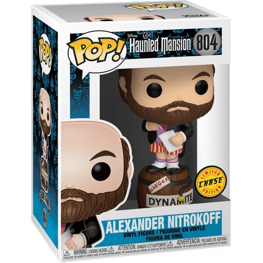 Funko Pop! Disney The Haunted Mansion: Alexander Nitrokoff CHASE Edition #804