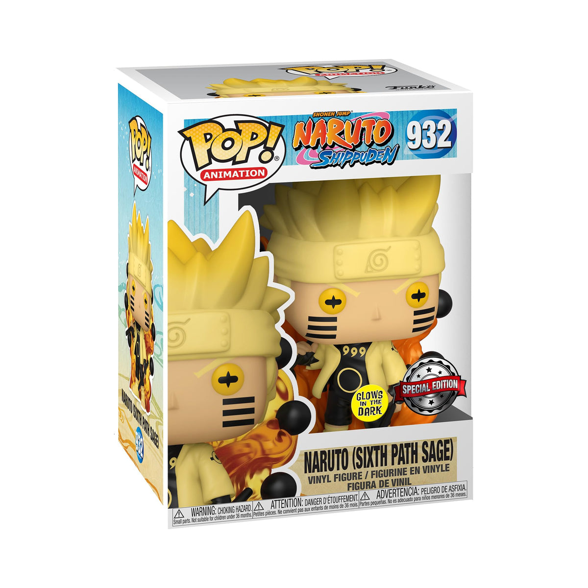 Funko Pop! Animation: Naruto - (Sixth Path Sage) - GW - Collectable Vinyl Figure - Gift Idea - Official Merchandise - Toys for Kids & Adults - Anime Fans - Model Figure for Collectors and Display