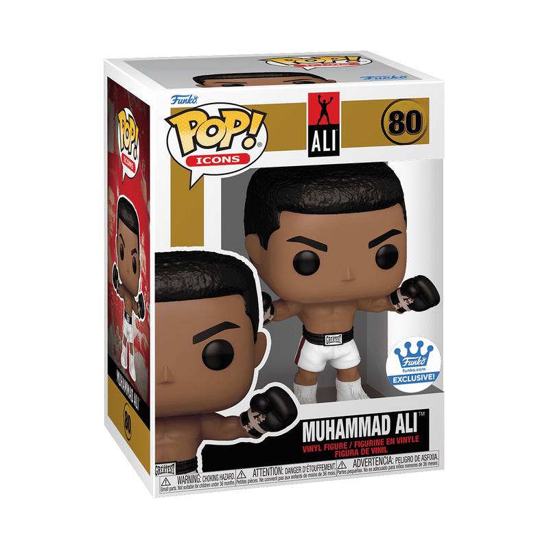 Funko Pop! Icons: Muhammad Ali with Arms Out (Funko Exclusive) #80