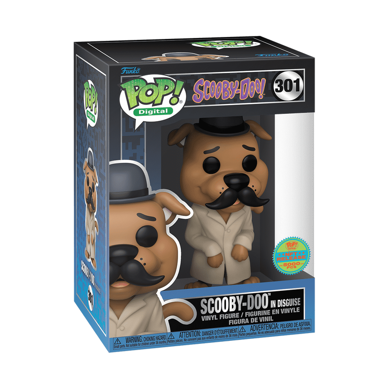 Funko Pop! Digital: Scooby-Doo Series 2 - Scooby-Doo in Disguise (Ultra LE 5000) #301