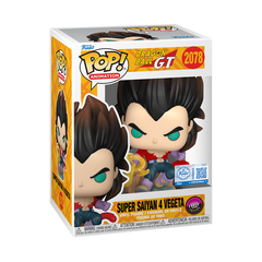Funko Pop! Animation: Dragon Ball GT - Super Saiyan 4 Vegeta (Glow in the dark Flocked Chase Special Edition) #2078