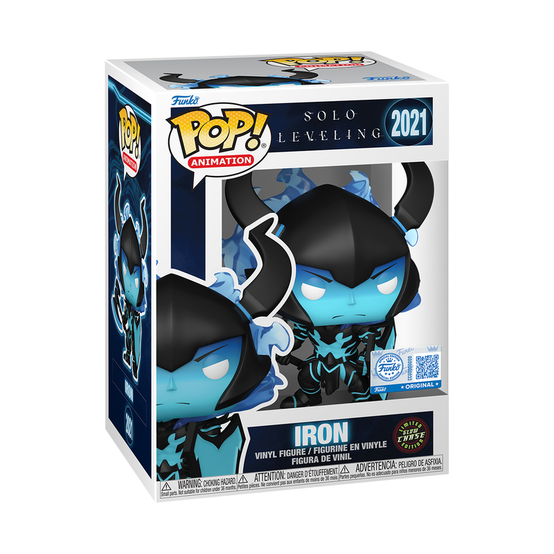 Funko Pop! Animation: Solo Leveling - Iron (Glow in the Dark Chase Special Edition) #2021 [Minor box damage]