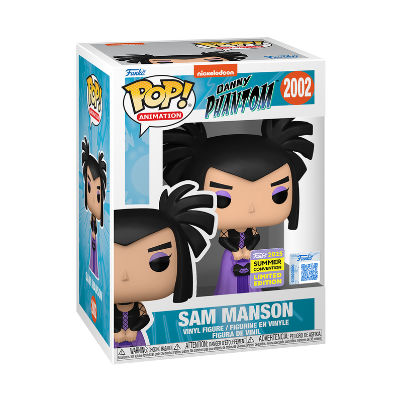 Funko Pop! Animation: Danny Phantom - Sam Manson (2025 Summer Convention Limited Edition) #2002