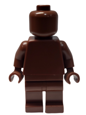 Reddish Brown (Monochrome) Minifig