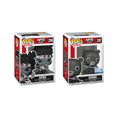 Funko Pop! Animation: Afro Samurai - Afro #2296 / Kuma #2297 [Funko Special Edition] *PREORDER*