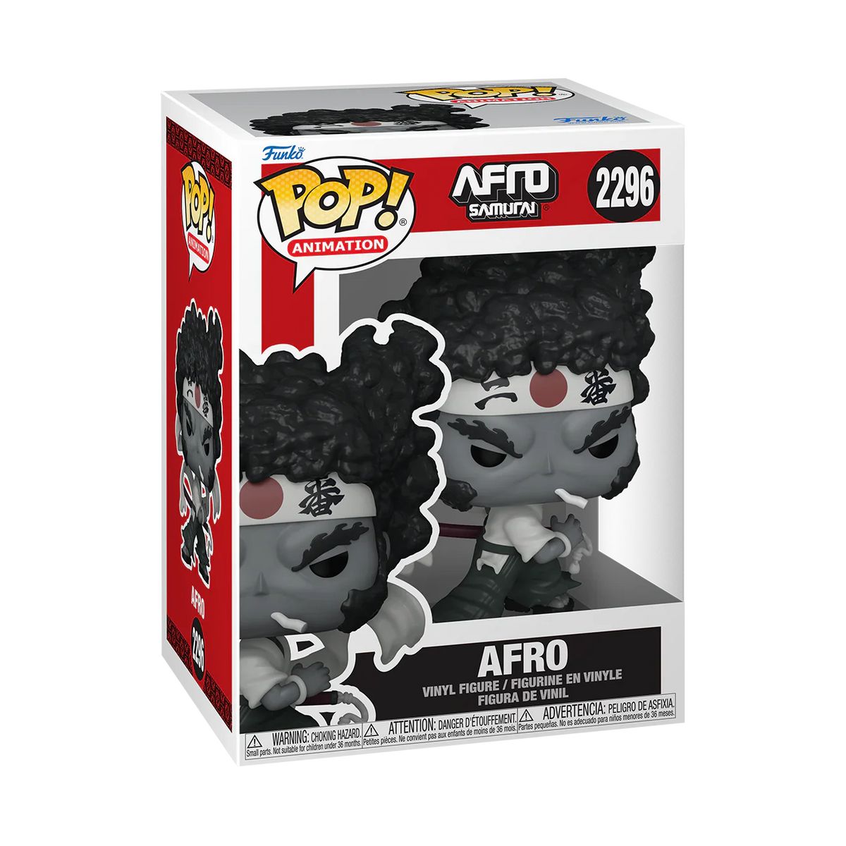 Funko Pop! Animation: Afro Samurai - Afro #2296 / Kuma #2297 [Funko Special Edition] *PREORDER*