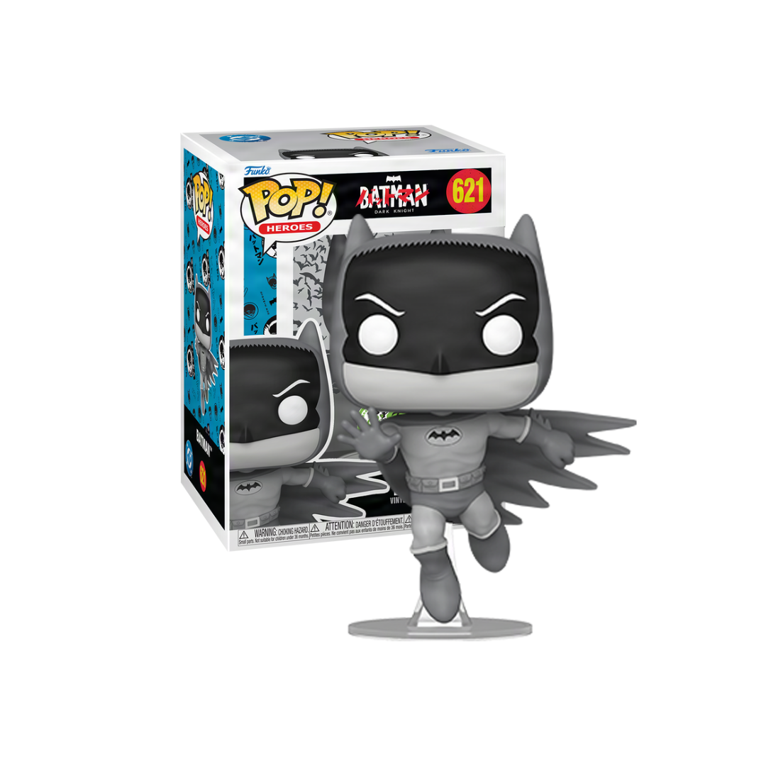 Funko Pop! DC: Batman - Batman (Bat-Manga! Black & White) #621 [2026 SHARED Spring Convention Exclusive - Limited Edition 500pcs] *PREORDER*