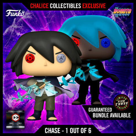 FUNKO POP! ANIMATION: BORUTO - SASUKE [RINNEGAN] **CHALICE EXCLUSIVE** #1040