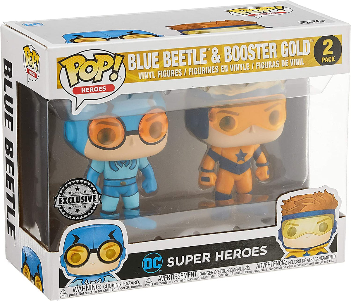 Funko Pop! Heroes: DC - Blue Beetle & Booster Gold (2-Pack)