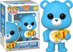 FUNKO POP! ANIMATION: CARE BEARS [40TH ANNIVERSARY] - CHAMP BEAR #1203 COMMON/CHASE