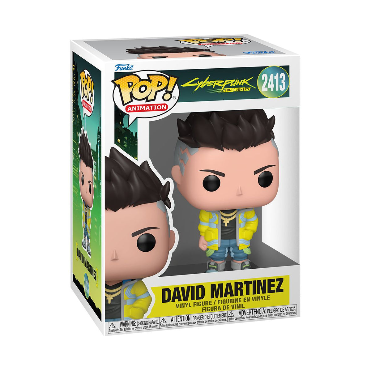 Funko Pop! Anime: Cyberpunk - David Martinez / Lucy / Rebecca *PREORDER*