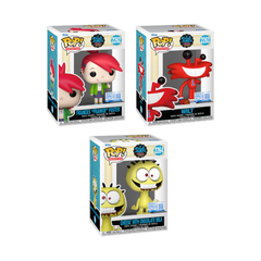 Funko Pop! Animation: Foster's Home For Imaginary Friends - Frankie / Wilt / Cheese *PREORDER*