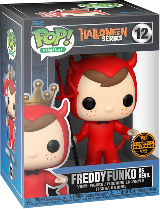 Funko Pop! Digital: Halloween - Freddy Funko as Devil (Grail LE 999 PCS) #12