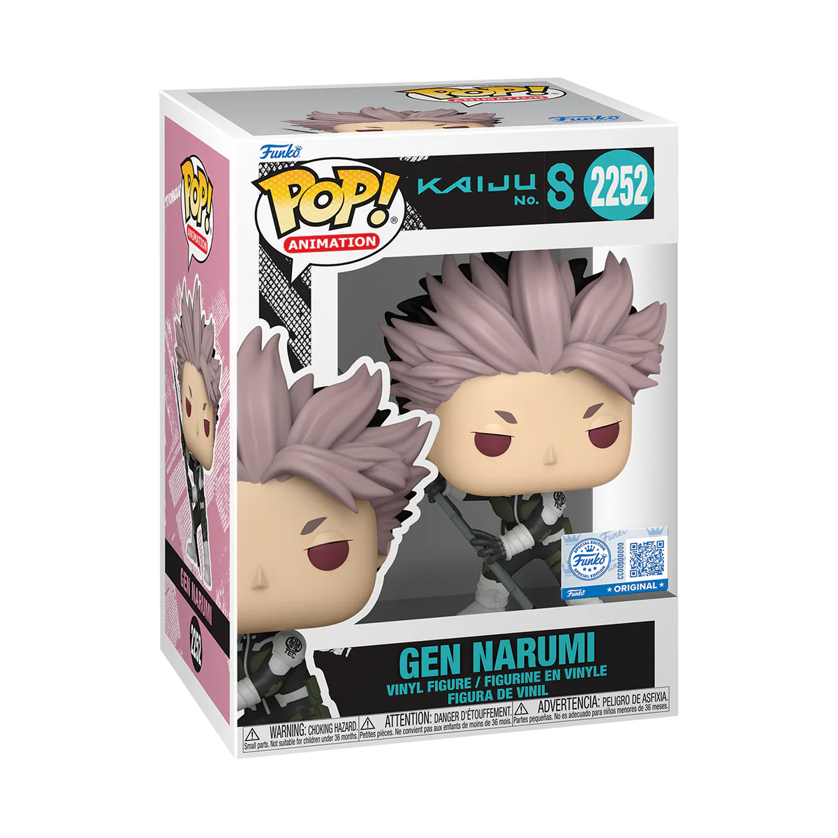 Funko Pop! Anime: Kaiju No. 8 - Gen Narumi #2252 [Funko Special Edition] *PREORDER*
