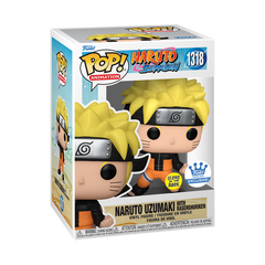 Funko Pop! Anime: Naruto - Naruto Uzumaki with Rasenshuriken #1318 [Funko Shop Exclusive - GITD]