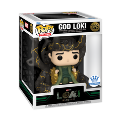 Funko Pop! 6” MARVEL GOD LOKI #1326 - 6” [FUNKO SHOP EXCLUSIVE]