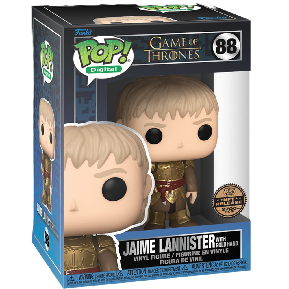 Funko Pop! Digital: Game of Thrones - Jaime Lannister with Gold Hand (Legendary LE 2,700 PCS) #88
