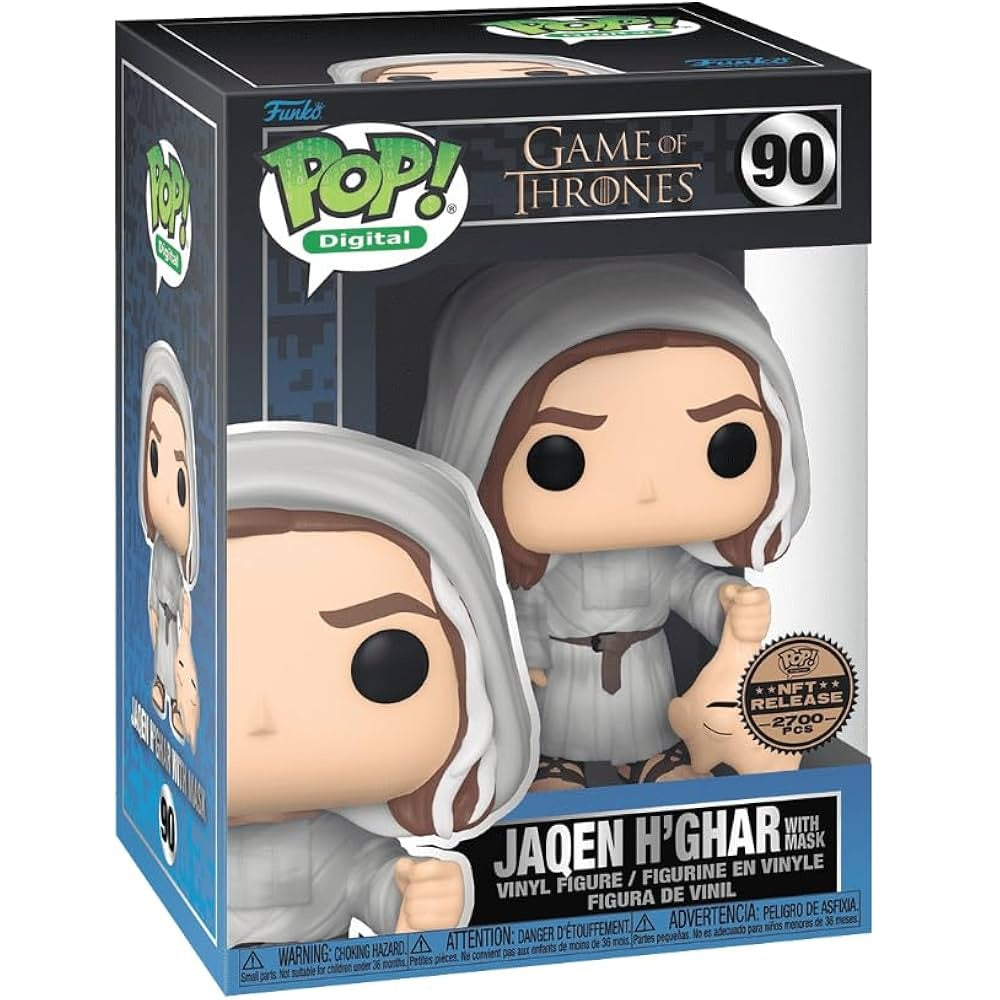 Funko Pop! Digital: Game of Thrones - Jaqen H'Ghar with Mask (Legendary LE 2,700 PCS) #90