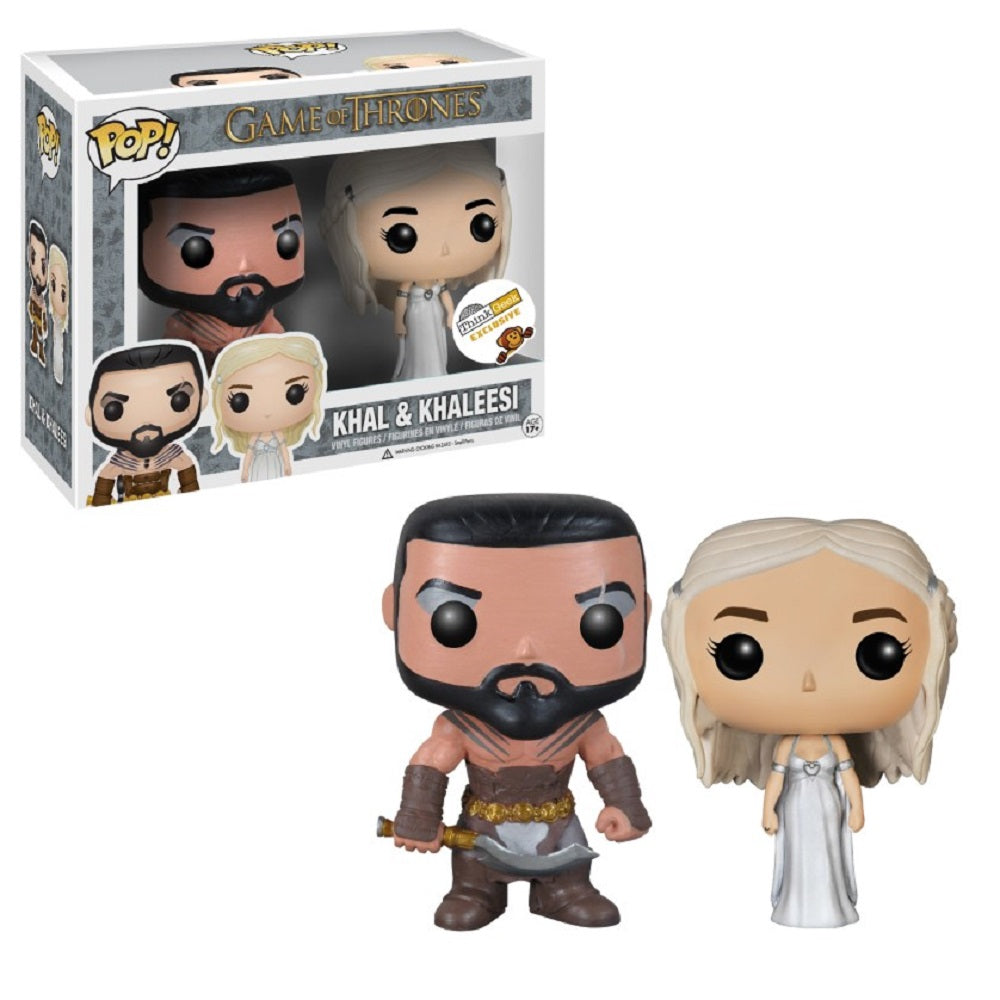 Funko Pop! Game of Thrones: Khal & Khaleesi (ThinkGeek Exclusive) 2-Pack