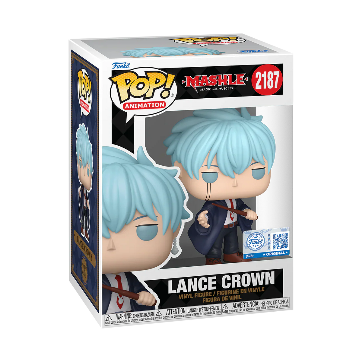 Funko Pop! Anime: Mashle (Magic and Muscles) - Lance Crown #2187 [Funko Special Edition] *PREORDER*