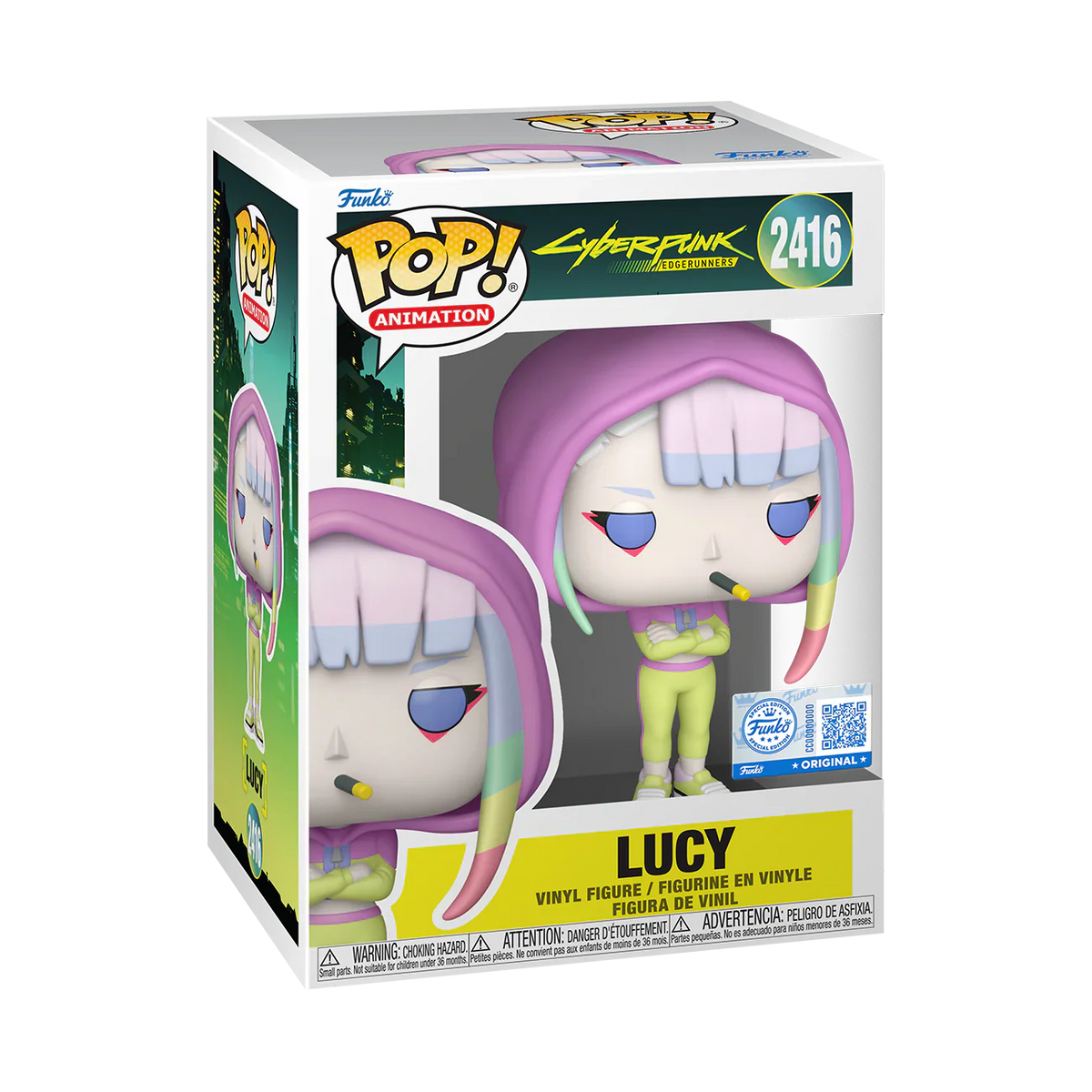 Funko Pop! Anime: Cyberpunk - Lucy #2416 [Funko Special Edition] *PREORDER*