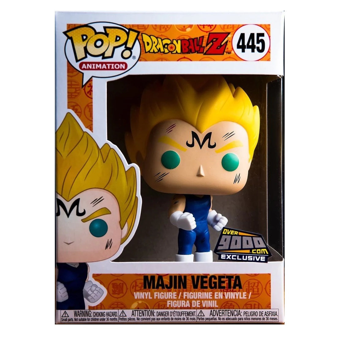 Funko Pop! Animation: Dragon Ball Z - Majin Vegeta (Over9000.com Exclusive) #445