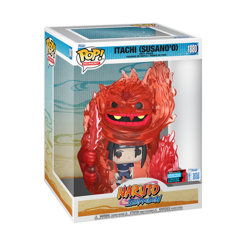 Funko Pop! Anime: Naruto Shippuden - Itachi with Susano'o #1880 [Shared Convention Sticker 2025 NYCC]