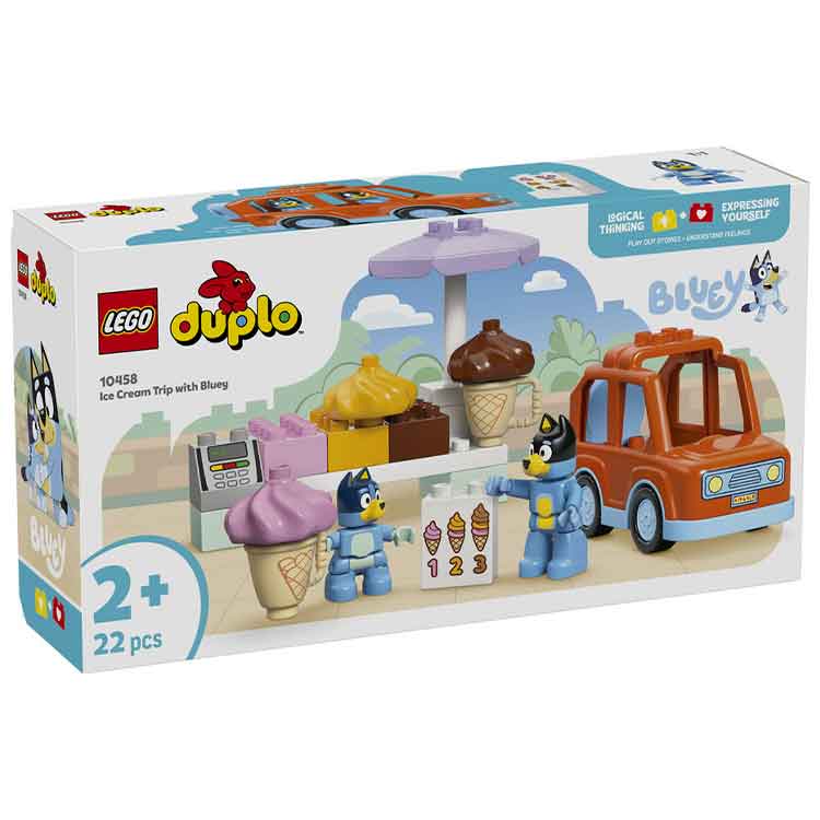 LEGO 10458 Ice Cream Trip with Bluey