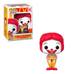Funko Pop! Ad Icons: McDonald’s - Ronald McDonald (Glow in the Dark Chase Thailand Exclusive) #139