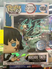 Funko Pop! Anime: Demon Slayer - Muichiro Tokito #1858 [Funko Special Edition] SIGNED BY GRIFFIN BURNS